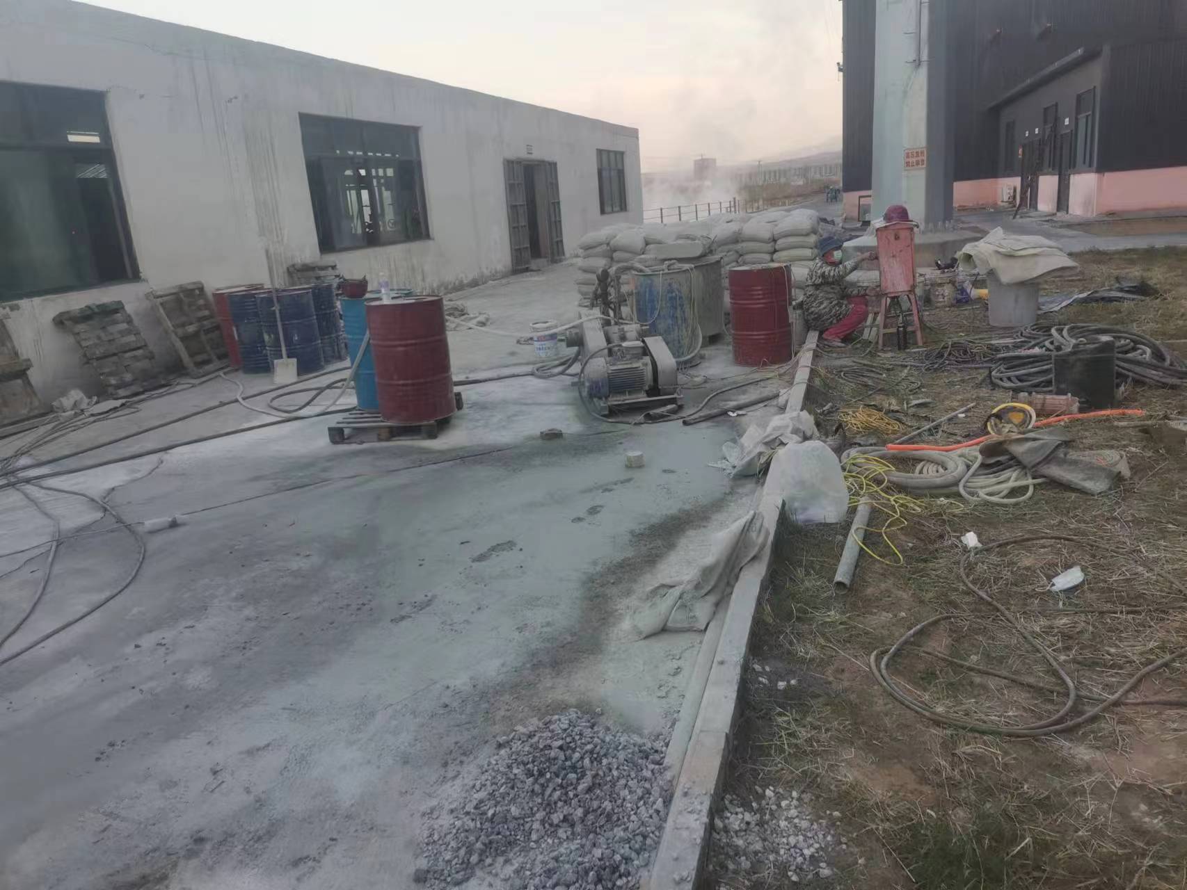 仪征厂房地基沉降注浆
